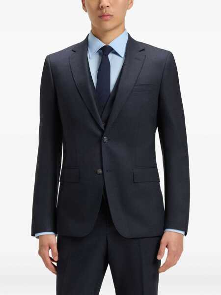 Costume Hugo Boss Boss Three-Piece Wool Suit BLUE Barbati (BM 18366606) 5