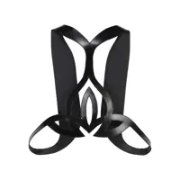 Costume Alexander McQueen pentru Barbati - Costume Alexander McQueen Alexander McQueen Leather Vest Black Barbati (BM 18366807) - B-mall.ro