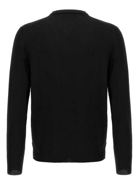 Pulovere Zanone Zanone Flexwool Wool Sweater Black Barbati (BM 18366996) 2