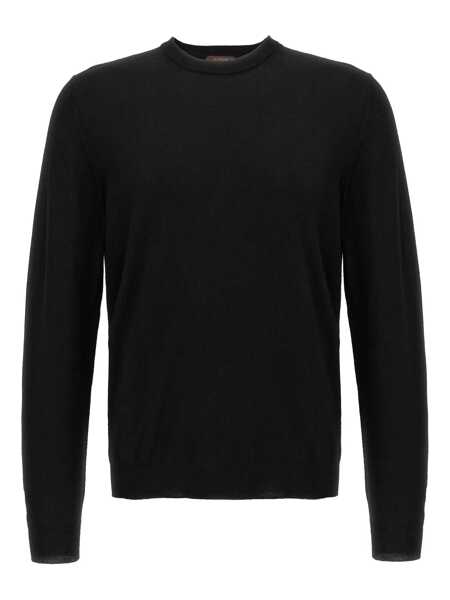 Pulovere Zanone Zanone Flexwool Wool Sweater Black Barbati (BM 18366996) 1