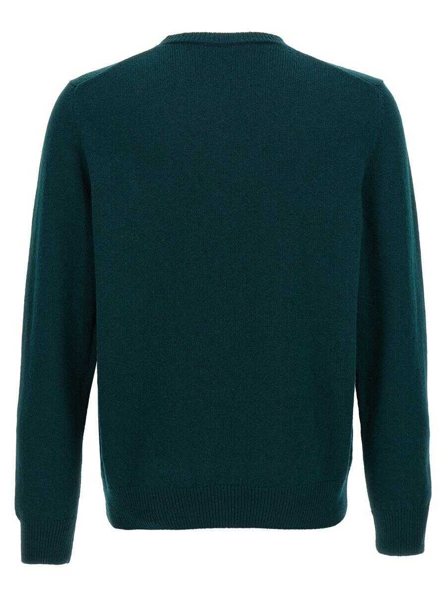 Pulovere Zanone Zanone Wool Sweater GREEN Barbati (BM 18367005) 2