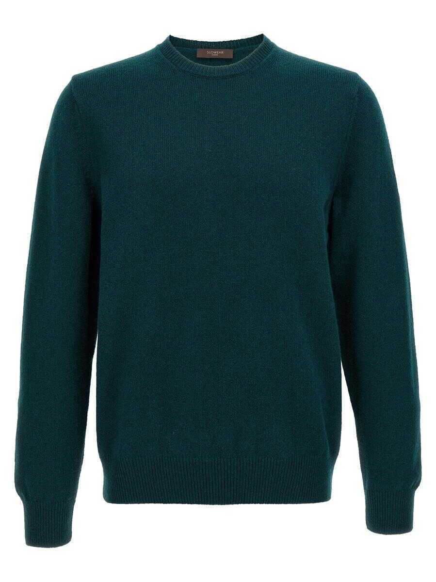 Pulovere Zanone Zanone Wool Sweater GREEN Barbati (BM 18367005) 1
