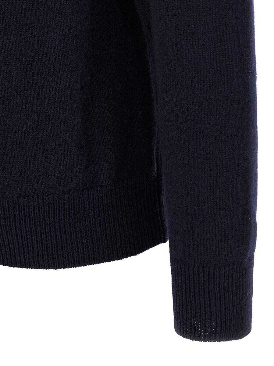 Pulovere Zanone Zanone Wool Sweater BLUE Barbati (BM 18367008) 4