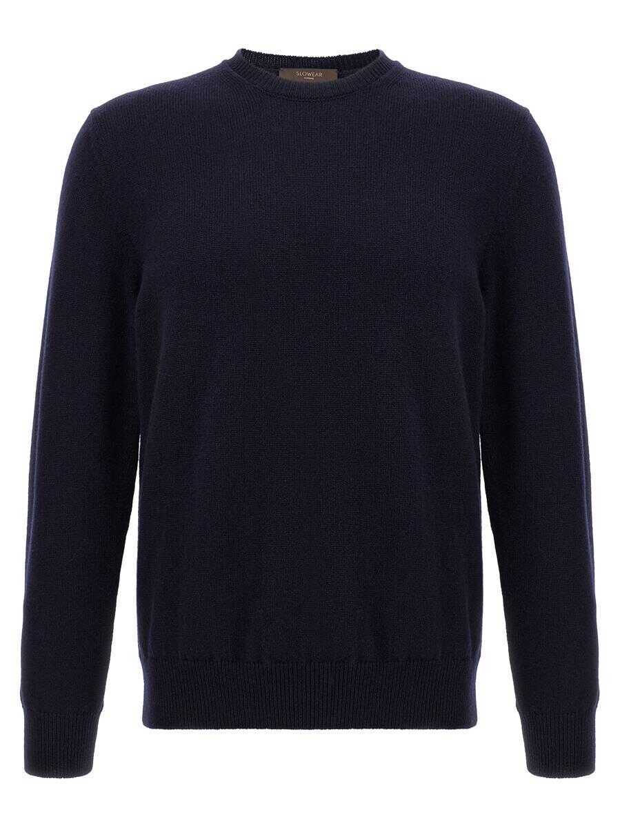 Pulovere Zanone Zanone Wool Sweater BLUE Barbati (BM 18367008) 1