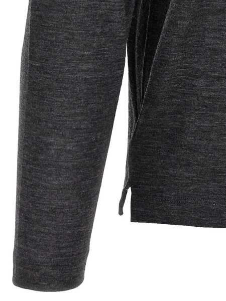 Topuri Zanone Zanone Light Wool T-Shirt GRAY Barbati (BM 18367047) 4