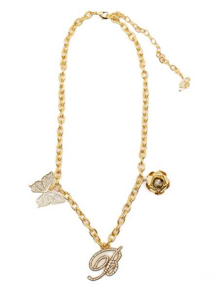Bijuterii Blumarine Blumarine Gold Necklace GOLD/CRYSTAL Femei (BM 18367488) 1