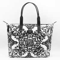 Genti de mana Dolce & Gabbana Black And White Majolica Totes Barbati