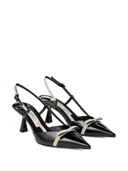 Pantofi cu toc Jimmy Choo Jimmy Choo Camila Patent Leather Pumps Black Femei (BM 18367686) 2