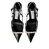 Incaltaminte Jimmy Choo Dama - Pantofi cu toc Jimmy Choo Jimmy Choo Camila Patent Leather Pumps Black Femei (BM 18367686) - B-mall.ro