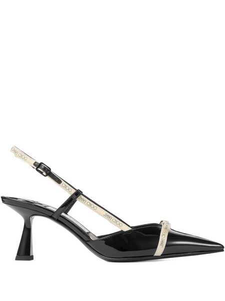 Pantofi cu toc Jimmy Choo Jimmy Choo Camila Patent Leather Pumps Black Femei (BM 18367686) 1