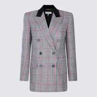 Sacouri Chloé Grey Wool Blazer Femei