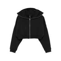 Pulovere Entire Studios Cropped Full Zip Soot Clothing Femei