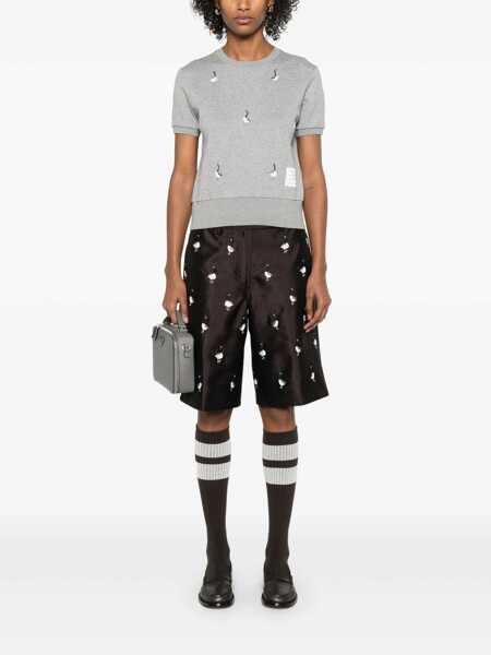 Pulovere Thom Browne Thom Browne Sweaters Grey Femei (BM 18368061) 2