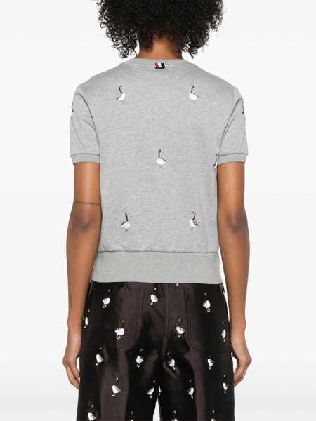 Pulovere Thom Browne Thom Browne Sweaters Grey Femei (BM 18368061) 4