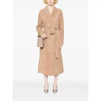 Imbracaminte Dama pagina 273 - Geci Fendi Fendi Trench Brown Femei (BM 18368103) - B-mall.ro