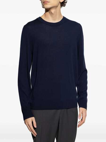 Pulovere Paul Smith Paul Smith Wool Crewneck Sweater BLUE Barbati (BM 18368607) 3
