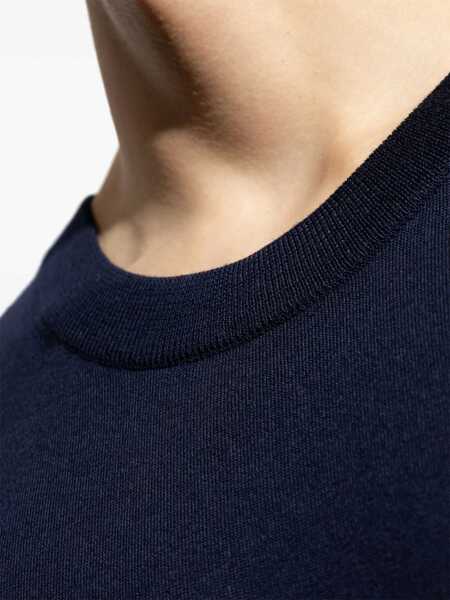 Pulovere Paul Smith Paul Smith Wool Crewneck Sweater BLUE Barbati (BM 18368607) 5