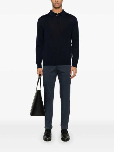 Pulovere Paul Smith Paul Smith Wool Crewneck Sweater BLUE Barbati (BM 18368616) 2