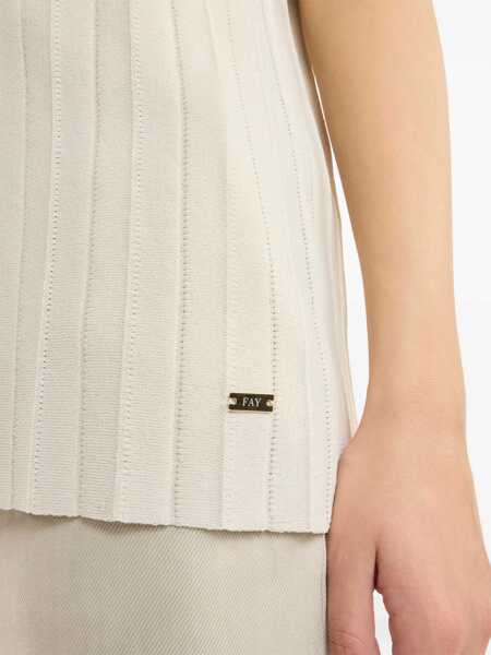 Pulovere Fay Fay  Sweater Beige Femei (BM 18368958) 5