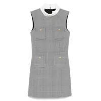 Rochii Self-Portrait Sleeveless Prince Of Wales Check Mini Dress Clothing Femei