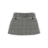 Geci Self-Portrait Wool Blend Checked Jacket Femei