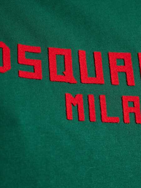 Topuri DSQUARED2 DSQUARED2  T-Shirts And Polos Green Femei (BM 18369429) 5