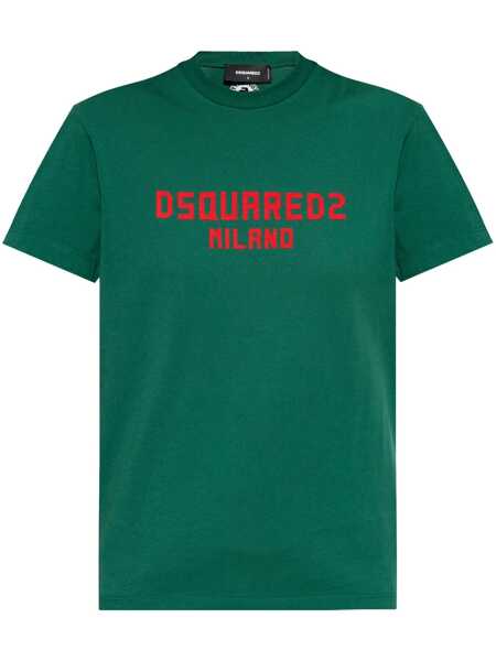 Topuri DSQUARED2 DSQUARED2  T-Shirts And Polos Green Femei (BM 18369429) 1