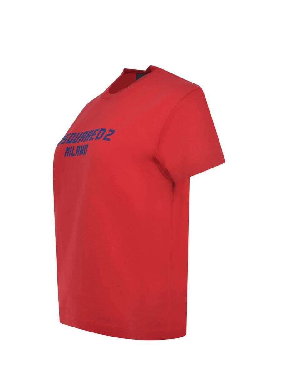 Topuri DSQUARED2 DSQUARED2  T-Shirts And Polos RED Femei (BM 18369435) 2