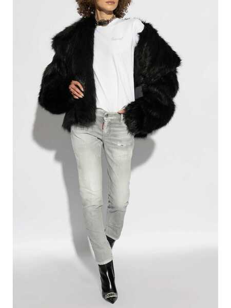 Topuri DSQUARED2 DSQUARED2  T-Shirts And Polos WHITE Femei (BM 18369444) 2