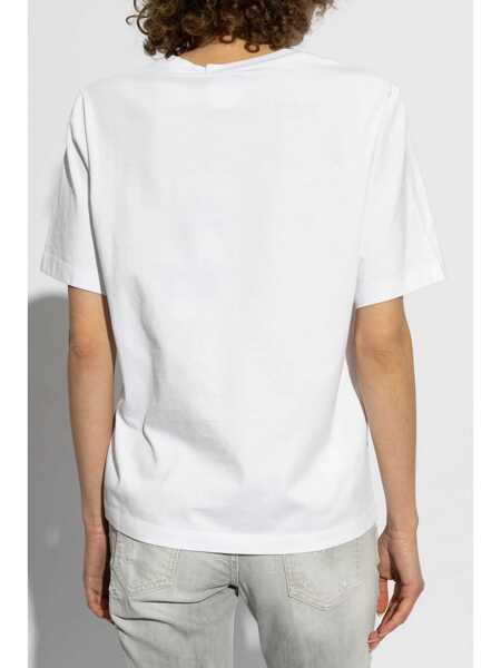 Topuri DSQUARED2 DSQUARED2  T-Shirts And Polos WHITE Femei (BM 18369444) 4