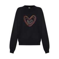 Pulovere Paul Smith Ps Paul Smith Swirl Heart Cotton Sweatshirt