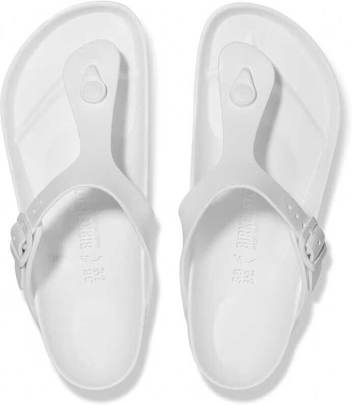 Slapi Birkenstock Gizeh EVA White White Femei (BM 18369871) 3