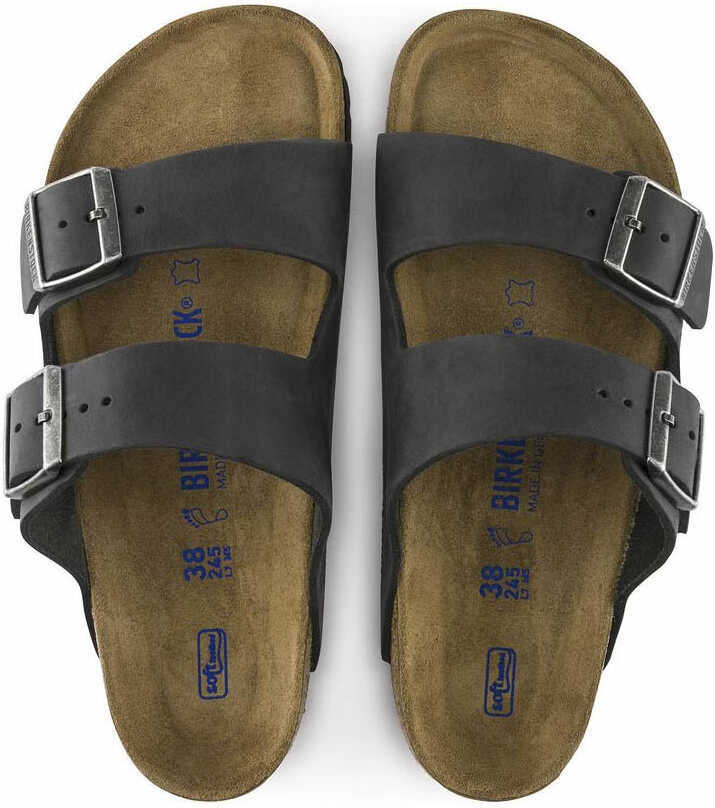 Slapi Birkenstock Arizona BS Black Black Femei (BM 18369883) 3