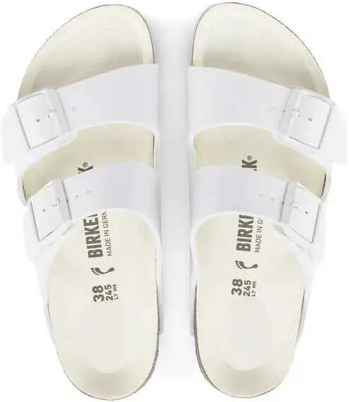 Saboti Birkenstock Arizona BS Triples White White Barbati (BM 18369889) 3