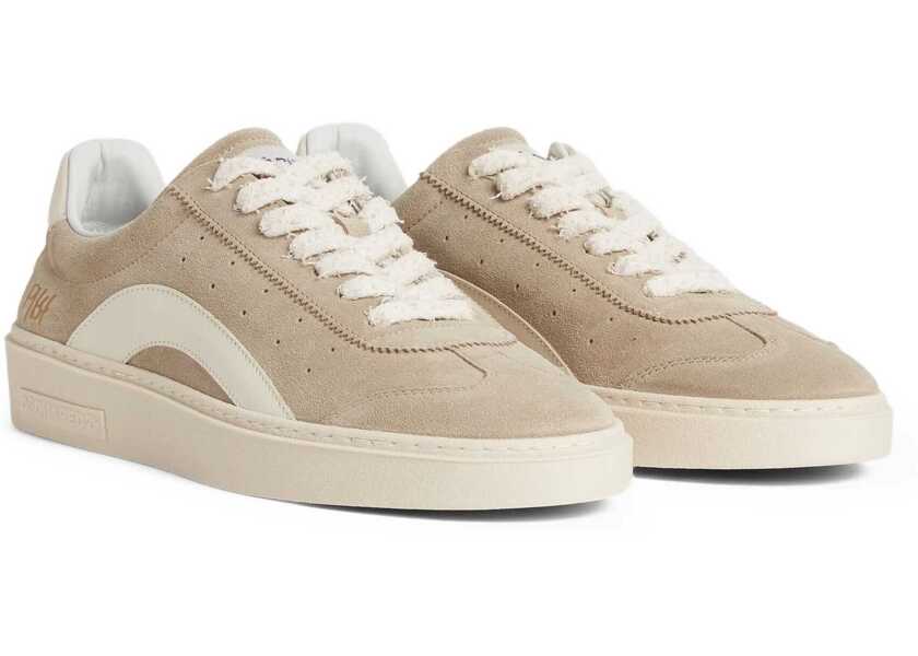 Sneakers DSQUARED2 Suede Sneakers TAUPEPANNA Barbati (BM 18369916) 2