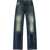 Alexander McQueen Vintage effect Jeans BLUE WASHED