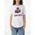 ISABEL MARANT ETOILE Koldi T-Shirt White/Plum