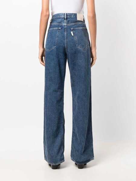 Blugi HAIKURE Wide-leg Jeans LAGOON WASH Femei (BM 18369949) 4