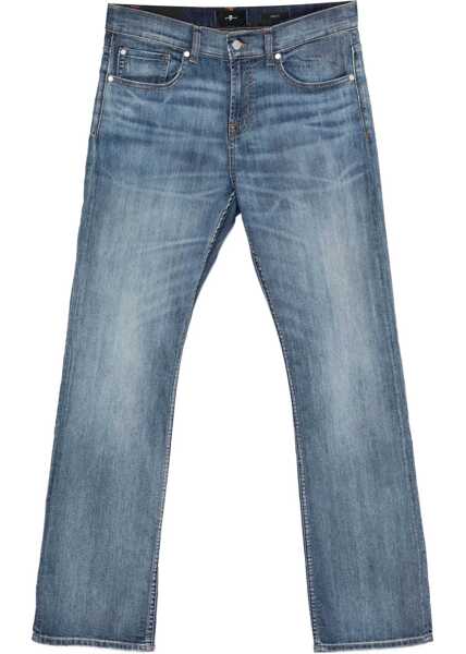 Blugi 7 For All Mankind Brett Coldspring Jeans MID BLUE Barbati (BM 18369952) 1