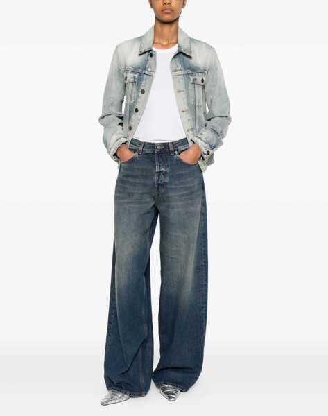 Blugi HAIKURE Baggy Jeans INTENSE BLUE Femei (BM 18369961) 2