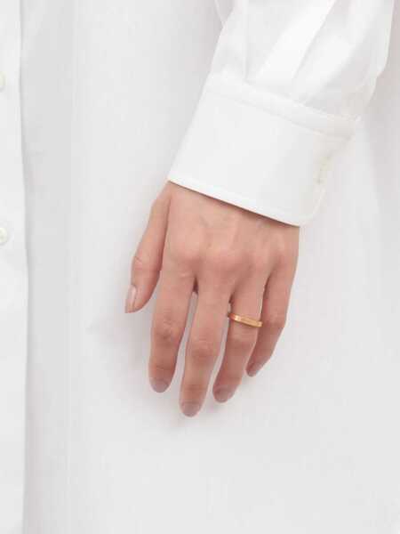 Bijuterii Maison Margiela Logo Ring GOLD Barbati (BM 18370123) 2