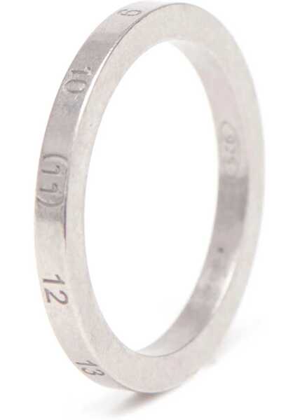 Inele Maison Margiela Anello Con Numeric Signature SILVER Femei (BM 18370144) 3