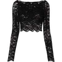 Bluze Cropped Lace Top Femei