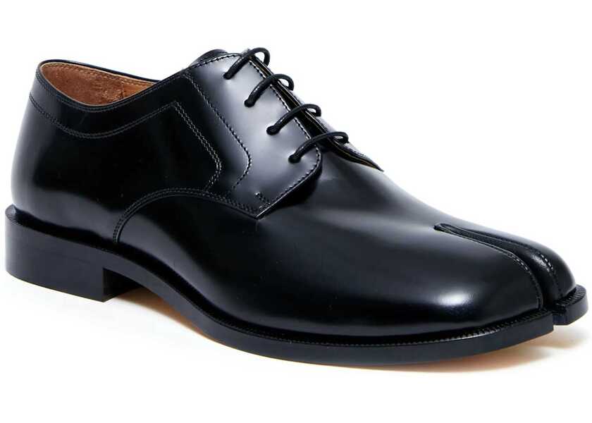 Pantofi eleganti Maison Margiela Tabi Lace-Up. BLACK Barbati (BM 18370168) 2