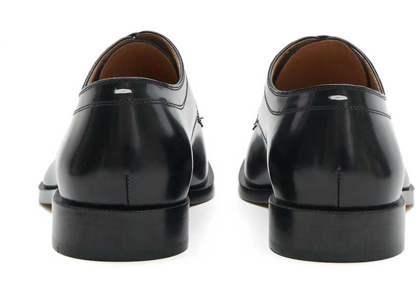 Pantofi eleganti Maison Margiela Tabi Lace-Up. BLACK Barbati (BM 18370168) 4