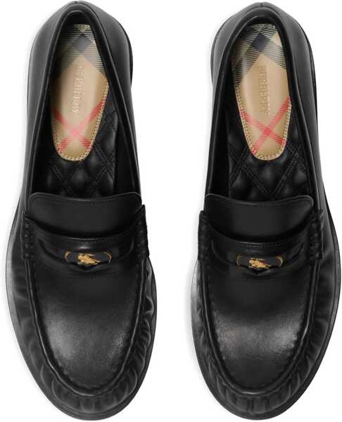Mocasini Burberry Moccasin Cadet BLACK Femei (BM 18370174) 4
