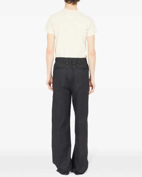 Pantaloni casual Maison Margiela Skater Chino Pants BLACK Barbati (BM 18370186) 4