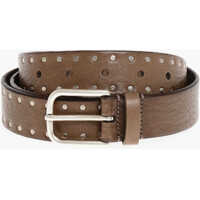 Curele Studded Leather Belt 30Mm Barbati
