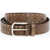 ANDERSON'S Studded Leather Belt 30Mm Brown