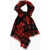 Alexander McQueen Tartan Patterned Skull Wool Scarf Red